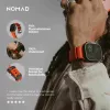 Pasek Nomad Rocky Point Czarny Leather do smartwatcha — nadgarstek 145–195 mm, klamra tytanowa