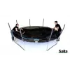 Trampolina ogrodowa Salta Cosmos 427 cm — model 5263A, czarna, okrągła z siatką bezpieczeństwa