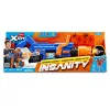 ZURU XSHOT Insanity Smoking Barrel Blaster, blaster zabawkowy, 8 lat