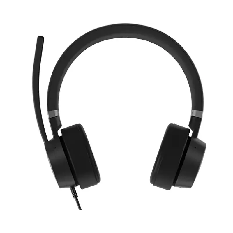 Lenovo Go Wired ANC Zestaw słuchawkowy pałąk na głowę Samochód/Biuro domowe USB Type-C Czarny