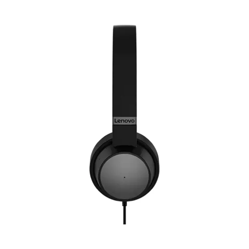 Lenovo Go Wired ANC Zestaw słuchawkowy pałąk na głowę Samochód/Biuro domowe USB Type-C Czarny