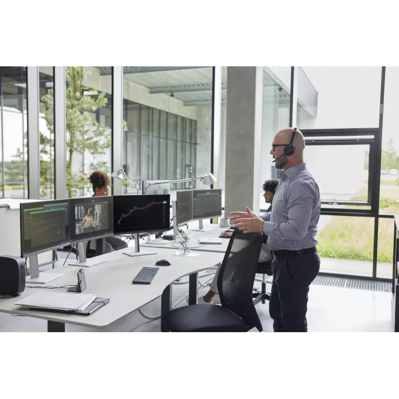 HP Elite t755 3 GHz Windows 10 IoT Enterprise 1.4 kg Czarny V2546