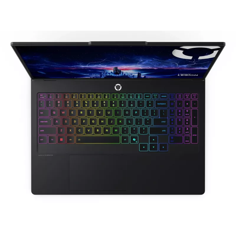 Lenovo Legion Pro 5 16IAX10 Intel Core Ultra 7 255HX Laptop 40,6 cm (16 cali) WQXGA 32 GB DDR5-SDRAM 1 TB SSD NVIDIA GeForce RTX 5070 Wi-Fi 7 (802.11be) Windows 11 Home Niemiecki Czarny