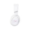 Bezprzewodowy zestaw słuchawkowy gamingowy KINGSTON HyperX Cloud Flight 2 z USB-C i Bluetooth, biały