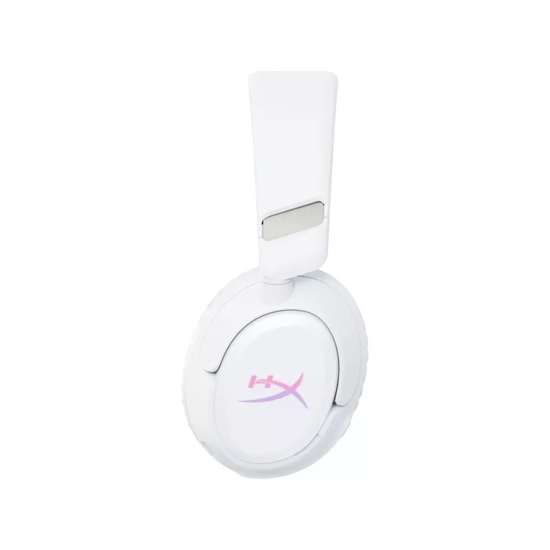 Bezprzewodowy zestaw słuchawkowy gamingowy KINGSTON HyperX Cloud Flight 2 z USB-C i Bluetooth, biały