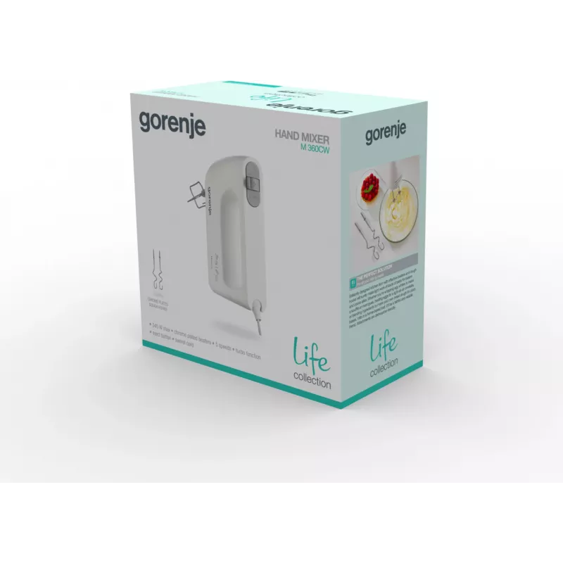 Gorenje 733349 mikser Mikser ręczny 345 W Biały