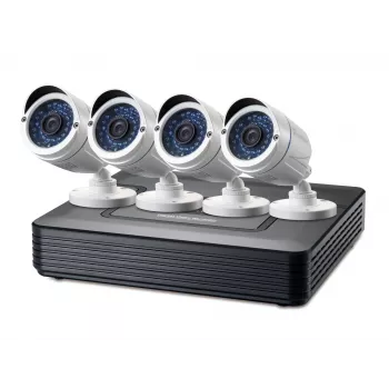 LevelOne DSK-8001 zestaw do monitoringu wideo Przewodowa 8 kanałów