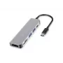 Conceptronic DONN02G stacja dokująca/replikator portów do laptopa USB 3.2 Gen 1 (3.1 Gen 1) Type-C Aluminium