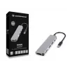 Conceptronic DONN02G stacja dokująca/replikator portów do laptopa USB 3.2 Gen 1 (3.1 Gen 1) Type-C Aluminium