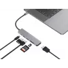 Conceptronic DONN02G stacja dokująca/replikator portów do laptopa USB 3.2 Gen 1 (3.1 Gen 1) Type-C Aluminium