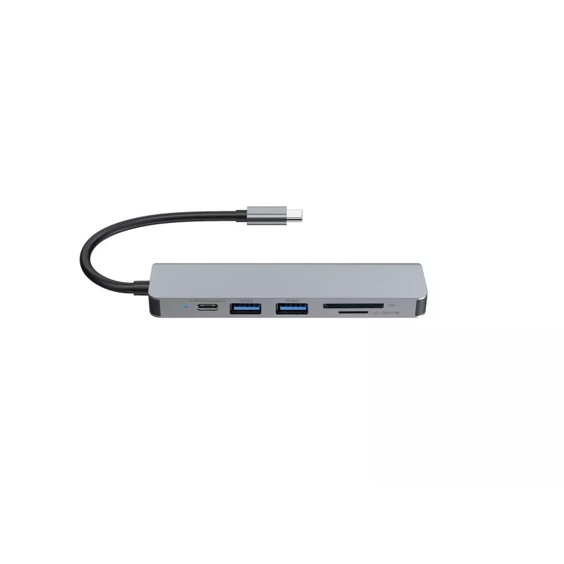 Conceptronic DONN02G stacja dokująca/replikator portów do laptopa USB 3.2 Gen 1 (3.1 Gen 1) Type-C Aluminium