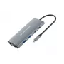 Stacja dokująca Conceptronic DONN06G 10-w-1 USB 3.2 Gen 1, HDMI, 100W USB PD, USB-C 5Gbps x 2, USB-A 5Gbps x 3, SD, TF/MicroSD, GbE