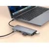 Stacja dokująca Conceptronic DONN06G 10-w-1 USB 3.2 Gen 1, HDMI, 100W USB PD, USB-C 5Gbps x 2, USB-A 5Gbps x 3, SD, TF/MicroSD, GbE