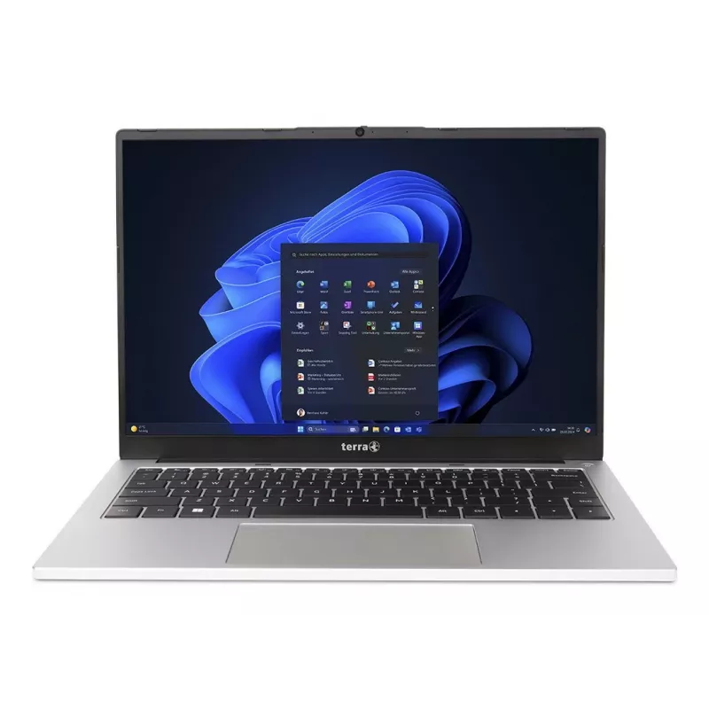 TERRA MOBILE 1410M Laptop Intel Core Ultra 5 125U 35.6 cm (14 cali) WUXGA 16 GB DDR5-SDRAM 512 GB SSD Wi-Fi 6 (802.11ax) Windows 11 Pro Niemiecki Czarny, Srebrny