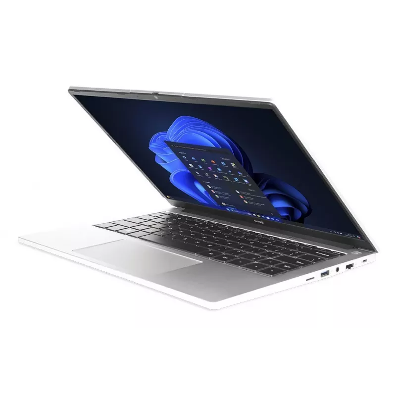 TERRA MOBILE 1410M Laptop Intel Core Ultra 5 125U 35.6 cm (14 cali) WUXGA 16 GB DDR5-SDRAM 512 GB SSD Wi-Fi 6 (802.11ax) Windows 11 Pro Niemiecki Czarny, Srebrny