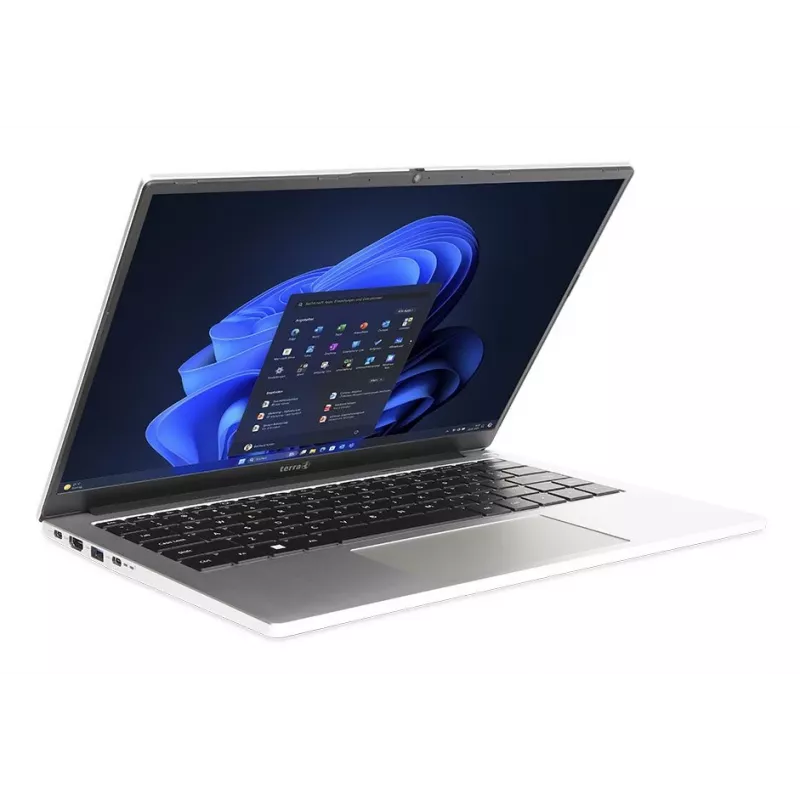 TERRA MOBILE 1410M Laptop Intel Core Ultra 5 125U 35.6 cm (14 cali) WUXGA 16 GB DDR5-SDRAM 512 GB SSD Wi-Fi 6 (802.11ax) Windows 11 Pro Niemiecki Czarny, Srebrny