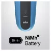 Braun Series 3 310s Golarka foliowa Trymer Czarny, Niebieski