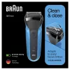 Braun Series 3 310s Golarka foliowa Trymer Czarny, Niebieski