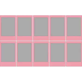Fujifilm Instax Mini Pink Lemonade - błyskawiczny film fotograficzny 10 szt. 54 x 86 mm