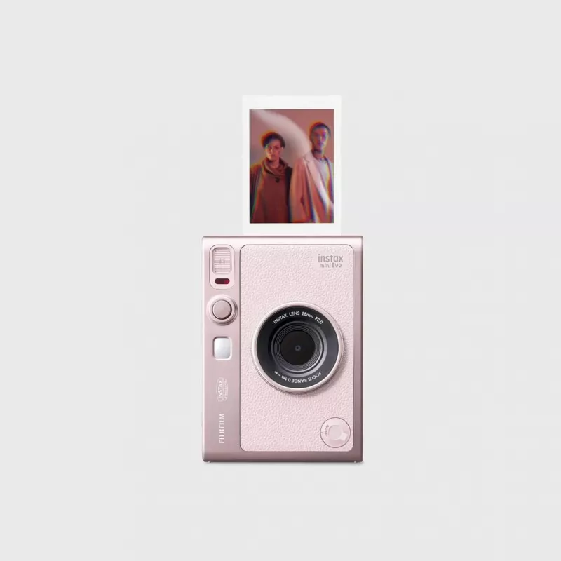 Fujifilm Instax mini Evo 1/5 cala 2560 x 1920 pikseli 62 x 46 mm CMOS Różowy