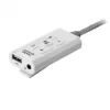 Karta dźwiękowa Mars Gaming MSC2W 7.1 USB biała 3,5 mm