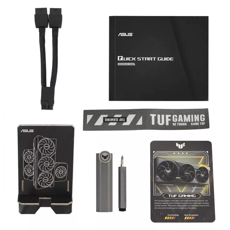 ASUS TUF Gaming TUF-RTX4070TI-O12G-GAMING NVIDIA GeForce RTX 4070 Ti 12 GB GDDR6X