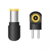 Adapter/przejściówka kabla FSP 4AP0016701GP Czarny, Żółty
