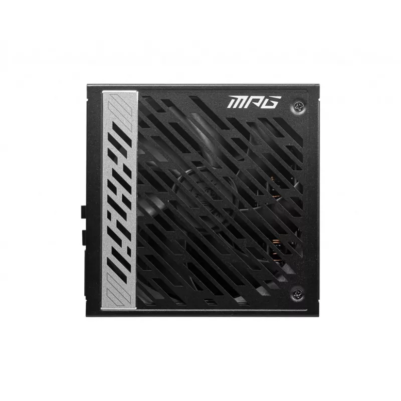 MSI MPG A1000G UK PSU '1000W, 80 Plus Gold certified, Fully Modular, 100% Japanese Capacitor, płaski Cables, ATX Power Supply Unit, UK Powercord, Czarny, Support Latest GPU'