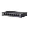 TP-Link LiteWave 8-portowy przełącznik Gigabit biurkowy z 8 portami PoE+