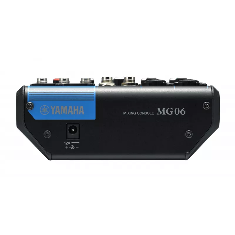 Yamaha MG06 mikser audio 6 kanałów Czarny