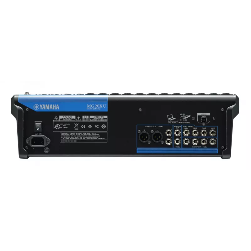 Yamaha MG20XU mikser audio 20 kanałów Czarny