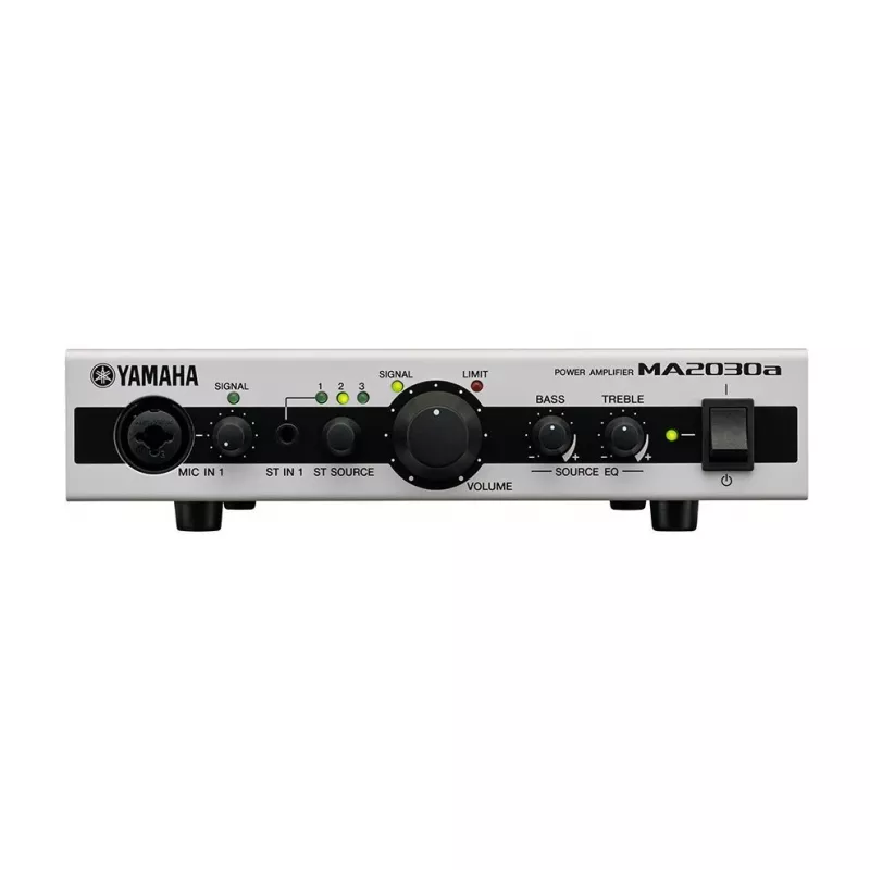 Yamaha MA2030A wzmacniacz audio 2.0 kanałowy system nagłośnieniowy (PA) czarny