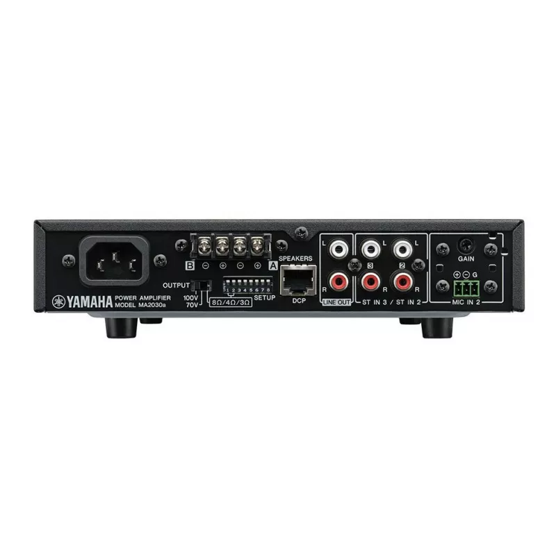 Yamaha MA2030A wzmacniacz audio 2.0 kanałowy system nagłośnieniowy (PA) czarny