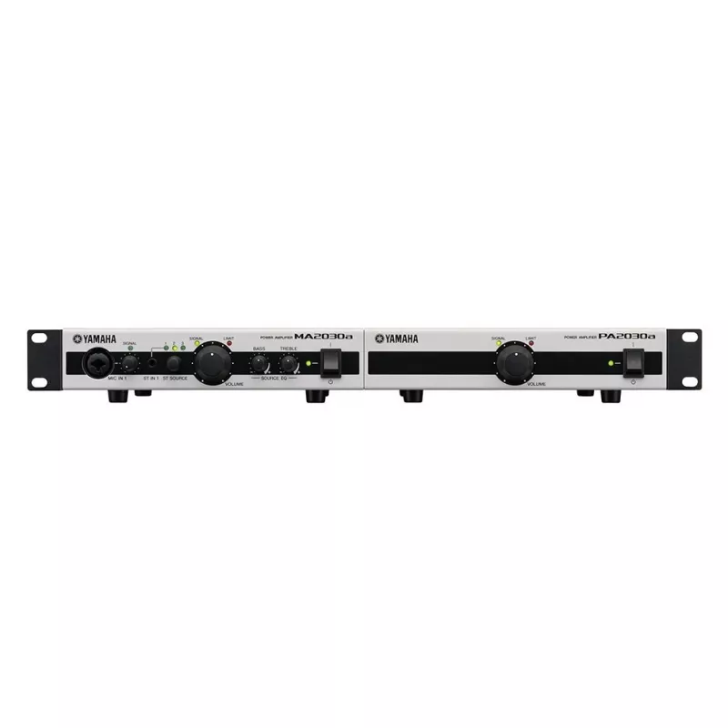 Yamaha MA2030A wzmacniacz audio 2.0 kanałowy system nagłośnieniowy (PA) czarny