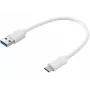 Kabel Sandberg USB-C 3.1 > USB-A 3.0 0,2M, 0,2 m, USB C, USB A, USB 3.2 Gen 1 (3.1 Gen 1), biały