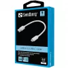 Kabel Sandberg USB-C 3.1 > USB-A 3.0 0,2M, 0,2 m, USB C, USB A, USB 3.2 Gen 1 (3.1 Gen 1), biały