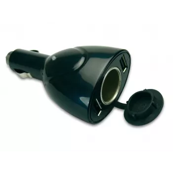 Sandberg Car Charger USB 3in1, Auto, Zapalniczka samochodowa, 5 V, Czarny