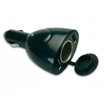 Sandberg Car Charger USB 3in1, Auto, Zapalniczka samochodowa, 5 V, Czarny