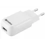 Sandberg Mini AC charger USB 1A EU, Indoor, AC, 5 V, Czarny, biały