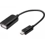 Sandberg OTG Adapter MicroUSB M - USB F, Micro-USB B, USB A, USB 2.0, Męski/Żeński, 0,48 Gbit/s, Czarny