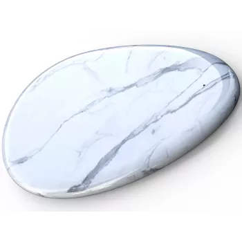 Bezprzewodowa ładowarka Sandberg Biały Marmur, USB, ładowanie bezprzewodowe, PowerIQ, 1 m, Czarny, Biały
