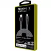 Sandberg Survivor Lightning kabel 2M, 2 m, Lightning, USB A, Męski, Męski, Czarny, Szary