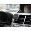 Samochodowa ładowarka magnetyczna Sandberg In Car Wireless Magnetic Charger 15W, Auto, USB, ładowanie bezprzewodowe, 1.2 m, czarna