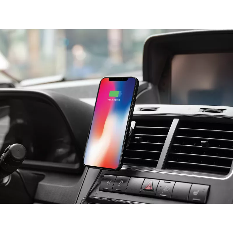 Samochodowa ładowarka magnetyczna Sandberg In Car Wireless Magnetic Charger 15W, Auto, USB, ładowanie bezprzewodowe, 1.2 m, czarna