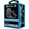 Samochodowa ładowarka magnetyczna Sandberg In Car Wireless Magnetic Charger 15W, Auto, USB, ładowanie bezprzewodowe, 1.2 m, czarna