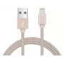 Sandberg Excellence Lightning Gold 1m, 1 m, Lightning, USB A, Złoty, prosty, prosty
