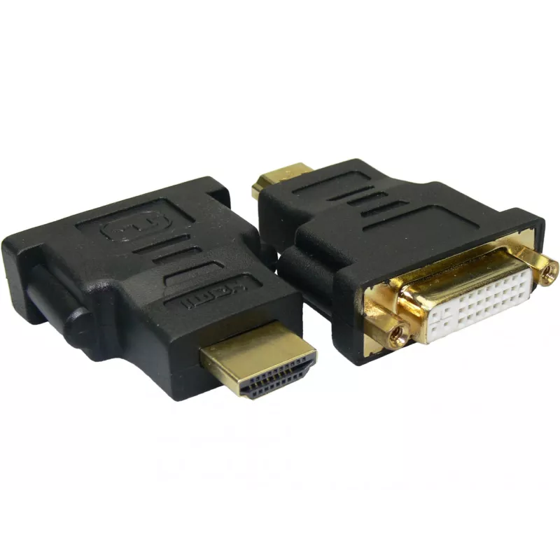 Sandberg Adapter DVI-F - HDMI-M, HDMI, DVI, Czarny