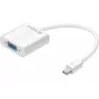 Sandberg Adapter Mini DisplayPort>VGA, Mini DisplayPort, VGA (D-Sub), Męski, Żeński, 1920 x 1080 pikseli, 1920 x 1080 (HD 1080)