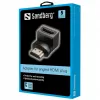 Sandberg HDMI 2.0 kątowa przejściówka, HDMI, HDMI, Czarny