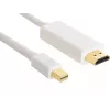 Kabel Sandberg MiniDP>HDMI 1,5 m, 1,5 m, mini DisplayPort, HDMI, wtyk męski, wtyk męski, biały